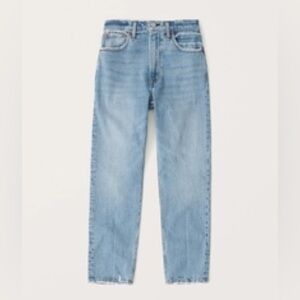 Abercrombie & Fitch Women's High Rise Jeans - Light Blue